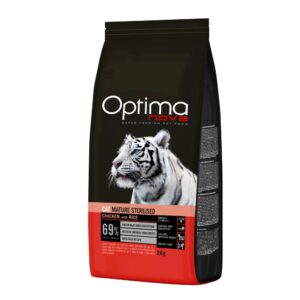 OPTIMAnova Cat Mature Sterilised 2 kg, 1 vnt.