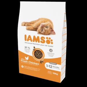 IAMS Kitten (vištiena) 10kg, 1 vnt.