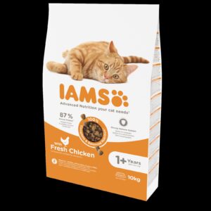 IAMS Adult Cat (vištiena) 10kg, 1 vnt.