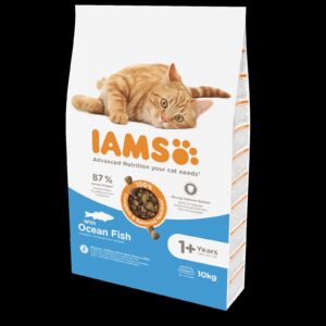 IAMS Adult Cat (žuvimi) 10kg, 1 vnt.