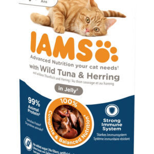 IAMS Adult Cat (tuna & herring), 1 vnt.