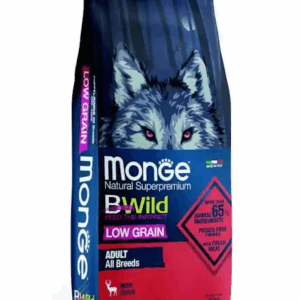 Monge BWILD All Breeds Adult susas pašaras šunims su elniena 12 kg, 1 vnt.