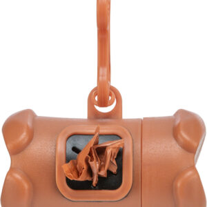 Trixie Išmatų maišelių dėklas plastmasinis, su 1 rulonu-15 maiš., 1 vnt.