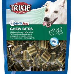 Trixie kramtomieji skamėstai šunims Denta Fun Chew Bites, petražolės/pipirmėtės, 150 g, 1 vnt.