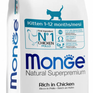 Monge Dry Cat Kitten su vištiena 10kg, 1 vnt.