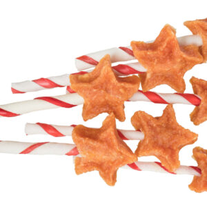 Trixie Xmas Vištienos saldainis ant pagaliuko, be pakuotės, 12cm, 14g, 1 vnt.