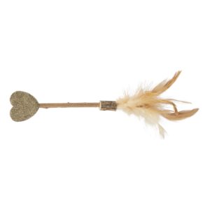 Trixie Matatabi lazdelė katei su plunksnomis ir katžolės širdele, 23cm, 1 vnt.