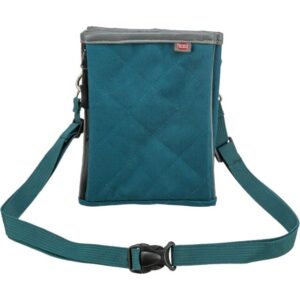 TRIXIE Twin maišelis skanėstams, 15x18x2.5 cm, tams. žalias, 1 vnt.