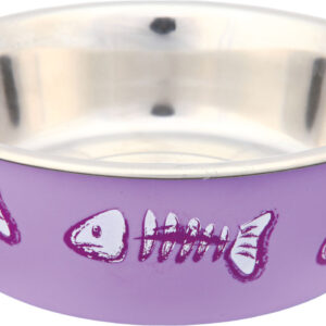 Trixie Dubenėlis, žuvies kaulas, nerūd.plienas, 0.25 l/12cm, 1 vnt. - Image 1