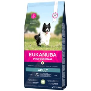 Euk Adult S/M Breed Lamb  &  Rice PFB 18 kg, 1 vnt.