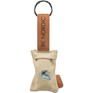 TRIXIE BE NORDIC Išmatų maišelių dėklas su 1 rulonu-20 maiš., smėlio, 1 vnt.