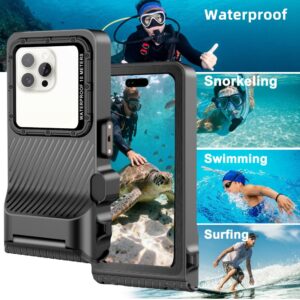 Tech-Protect IPX8 Pro Universal Diving waterproof case pilkos spalvos/juodos spalvos - Image 6