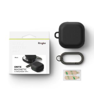 Ringke Onyx Magnetic MagSafe Samsung Galaxy Buds 4 / 4 Pro juodos spalvos - Image 6