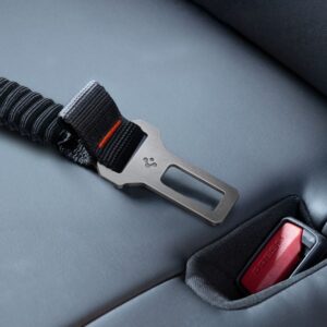Spigen PS100 Universal Car Seat Belt Holder for pets juodos spalvos - Image 6