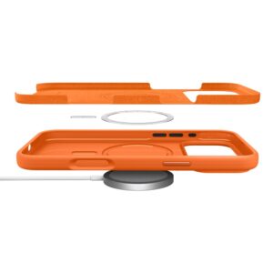 Spigen SILICONE FIT MAG MagSafe Apple iPhone 17 PRO MAX COSMIC ORANGE - Image 6
