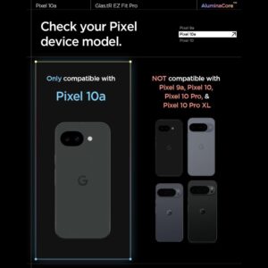 Grūdintas stiklas Spigen GLAS.TR "EZ FIT PRO AC" 2-PACK Google Pixel 10A SKAIDRUS - Image 6