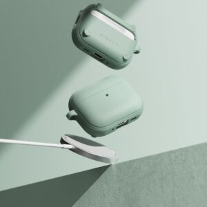 RINGKE ONYX MAGNETIC MagSafe APPLE AIRPODS PRO 3 dėklas MINT - Image 5