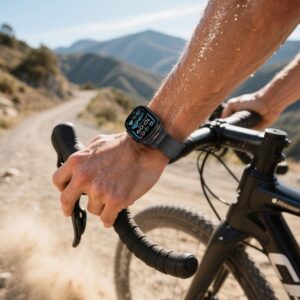 Tech-Protect MILANO VANGUARD APPLE WATCH 8 / 9 / 10 / 11 / SE / ULTRA (44 / 45 / 46 / 49 MM) juodos spalvos - Image 6