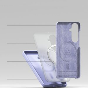 Ringke Silicone Magnetic MagSafe Samsung Galaxy S26 Lavender - Image 6