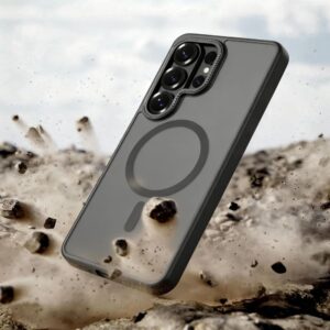 Tech-Protect MagCam MagSafe Samsung Galaxy S26 Ultra Matte juodos spalvos - Image 6