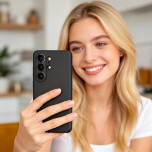 Tech-Protect Silicone MagSafe Samsung Galaxy S26 Ultra juodos spalvos - Image 4