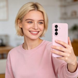 Tech-Protect Silicone MagSafe Samsung Galaxy S26 Pink Pearl - Image 6