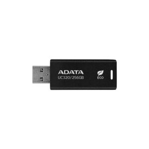MEMORY DRIVE FLASH USB3.2 256G/BLACK UC320-256G-RBK/BK ADATA