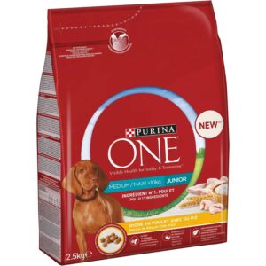 PURINA ONE MED/MAX Junior Chicken & Rice 2,5kg
