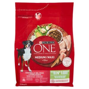 PURINA ONE MED/MAX Adult Turkey & Rice 2,5kg