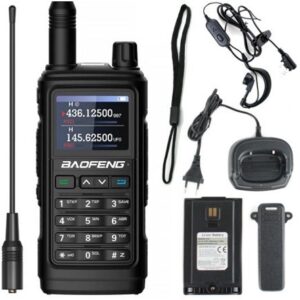 BAOFENG UV-17E WALKIE-TALKIE JUODA