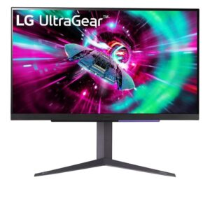 LCD Monitor|LG|27GR93U-B|27"|Gaming/4K|Panel IPS|3840x2160|16:9|144Hz|Matte|1 ms|Pivot|Height adjustable|Tilt|27GR93U-B