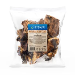 PETMEX Beef lung - skanėstas šuniui - 500g