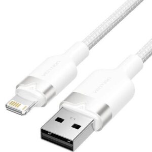 CABLE USB2.0 TO LIGHTNING/1M WHITE LANWF VENTION