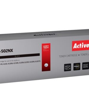 Activejet " " tonerio kasetė ATL-502NX (atsarginė "Lexmark 502X/50F2X00"; "Supreme"; 10000 puslapių; juoda)