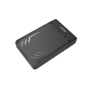 UNITEK Y-3035 saugojimo diskų korpusas HDD / SSD aptvaras Juoda 2.5/3.5"