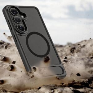 Tech-Protect MagRack MagSafe Samsung Galaxy S26+ Plus Matte juodos spalvos - Image 7