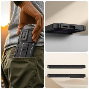 Tech-Protect Kevlar Cam+ 2-Set Samsung Galaxy S26 juodos spalvos - Image 8