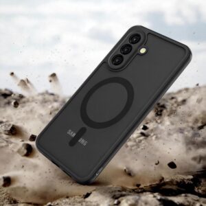 Tech-Protect MagMat MagSafe Samsung Galaxy A57 5G Matte juodos spalvos - Image 7