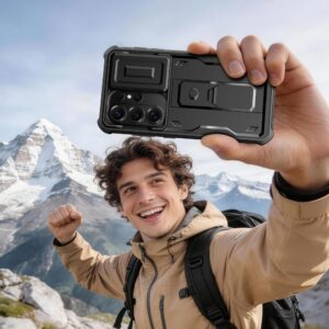 Tech-Protect Kevlar Cam+ 2-Set Samsung Galaxy S26 Ultra juodos spalvos - Image 7