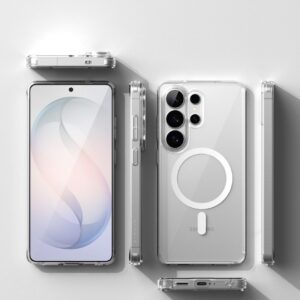 Ringke Fusion Magnetic MagSafe dėklas Samsung Galaxy S26 Ultra skaidrus - Image 7