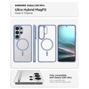 Spigen ULTRA HYBRID MAG MagSafe Samsung Galaxy S26 ULTRA ŠVIESIAI MĖLYNAS dėklas - Image 7