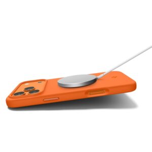 Spigen SILICONE FIT MAG MagSafe Apple iPhone 17 PRO MAX COSMIC ORANGE - Image 7