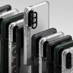 RINGKE FUSION X Samsung Galaxy A57 5G juodos spalvos - Image 7