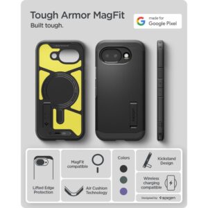 Spigen Tough Armor MAG MagSafe dėklas Google Pixel 10A juodos spalvos - Image 7
