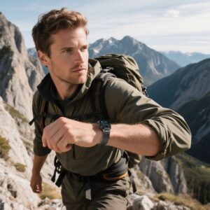 Tech-Protect MILANO VANGUARD APPLE WATCH 8 / 9 / 10 / 11 / SE / ULTRA (44 / 45 / 46 / 49 MM) juodos spalvos - Image 7