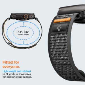Spigen ATHLEX AIR 2 APPLE WATCH 8 / 9 / 10 / 11 / SE / ULTRA (44 / 45 / 46 / 49 MM) AKTYVI JUODA / ORANŽINĖ - Image 7
