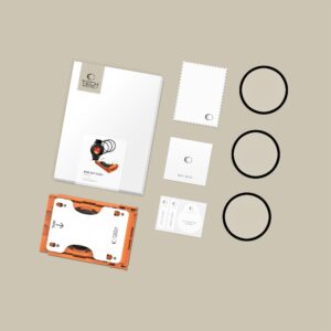 HIBRIDINIS STIKLAS Tech-Protect EASY SET FLEX+ 3-PACK XIAOMI WATCH 5 BLACK - Image 6