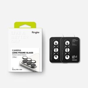 Telefono kameros apsauga Ringke Camera Frame Protector 2-Pack Samsung Galaxy S26 / S26+ Plus juodos spalvos - Image 7