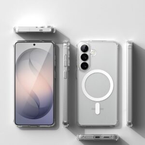 Ringke Fusion Magnetic MagSafe dėklas Samsung Galaxy S26 skaidrus - Image 7