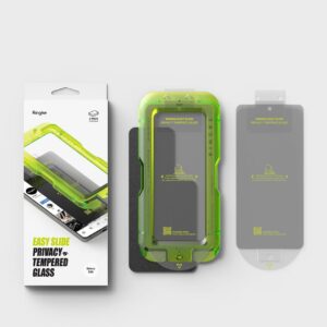 Apsauginis stiklas su privatumo filtru Ringke Easy Slide 2-Pack Samsung Galaxy S26 - Image 7